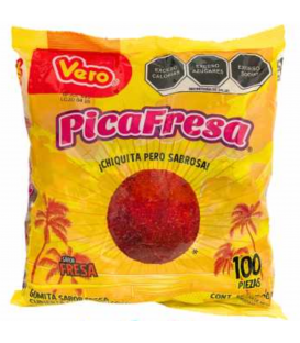 Picagoma de fresa bolsa 100 unidades