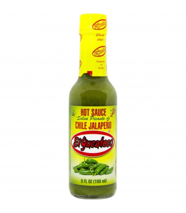 Salsa chile Jalapeño  frasco 150 ml El Yucateco